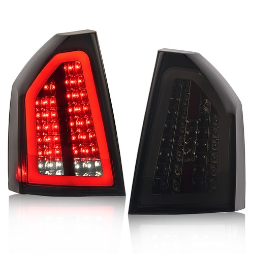 Led drl smoked tail lights - led,